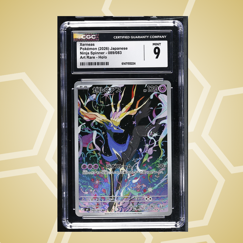 Xerneas Art Rare Holo – Ninja Spinner JP – CGC 9 (2026)