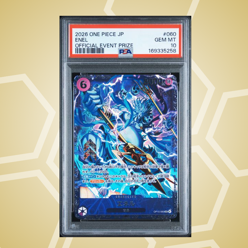 2026 One Piece Japanese Promos #060 Enel Official Event Prize – PSA 10
