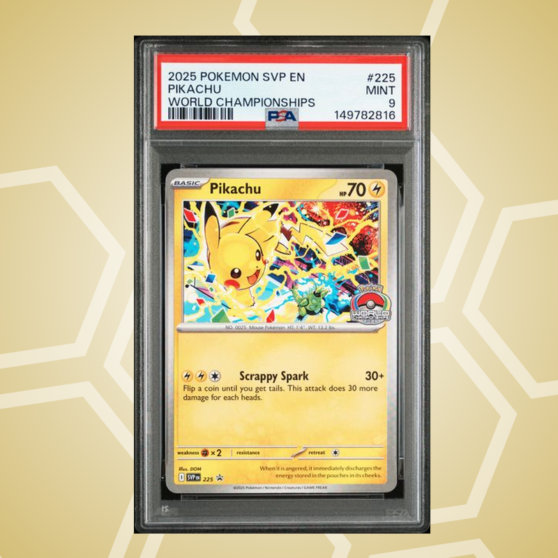 Pikachu – Svp En-SV Black Star Promo EN – PSA 9 (2025)
