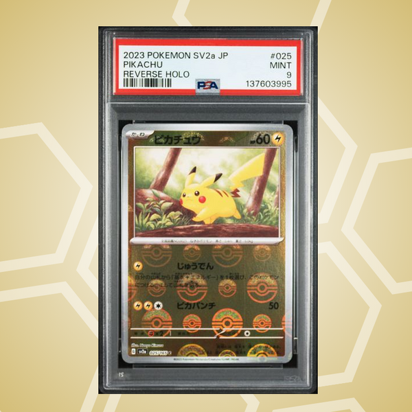 2023 Pokemon Japanese Sv2A-Pokemon Card 151 #025 Pikachu Reverse