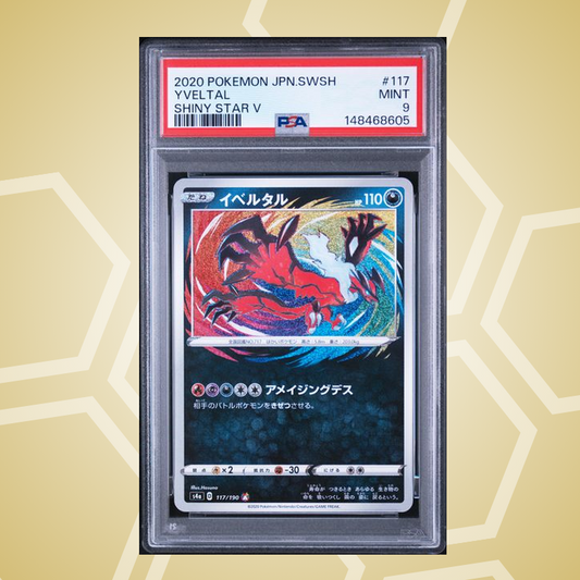 Yveltal – Sword & Shield Shiny Star V JP – PSA 9 (2020)