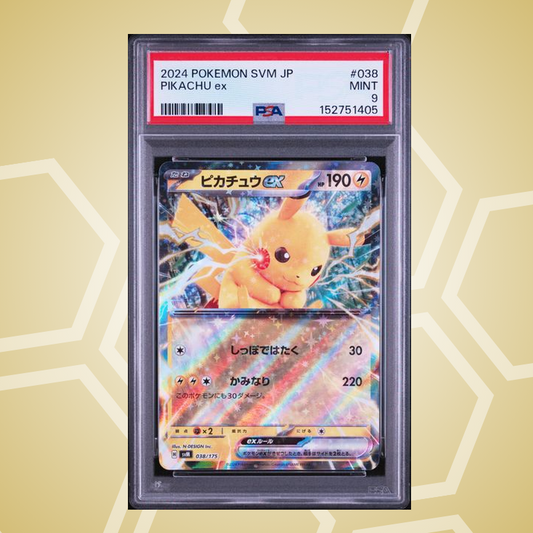 Pikachu ex – Start Deck Generations JP – PSA 9 (2024)