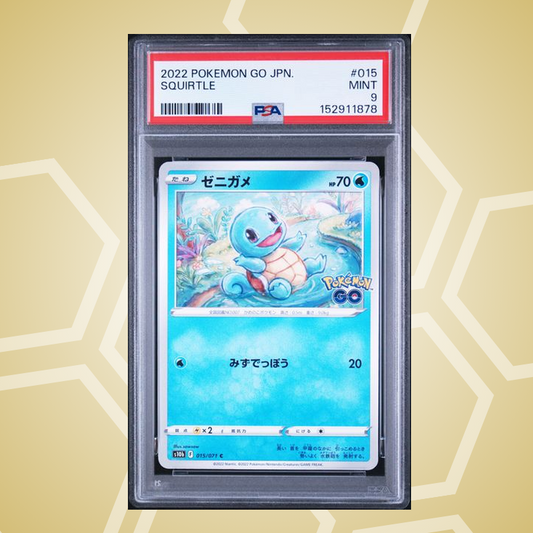 Schiggy (Squirtle) – Go Japanese JP – PSA 9 (2022)