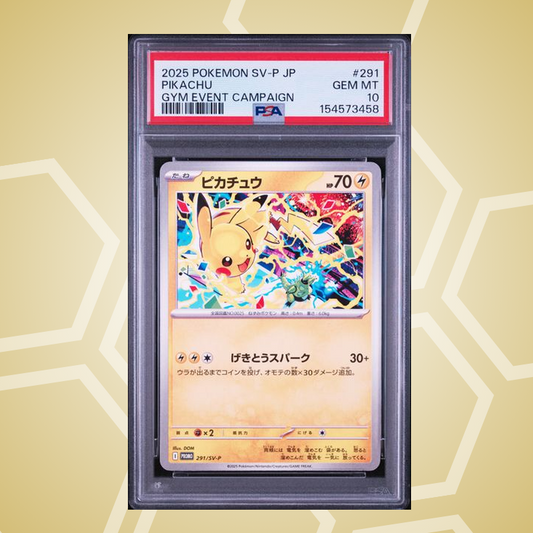 Pikachu – SV-P Promo JP – PSA 10 (2025)