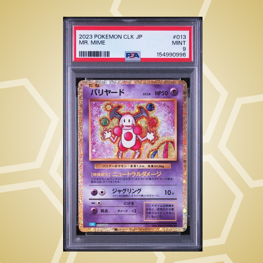 Pantimos (Mr. Mime) – Trading Card Game Classic Blastoise & Suicune ex Deck JP – PSA 9