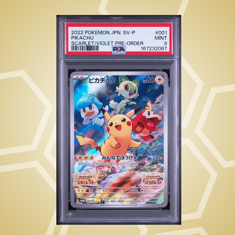 Pikachu – SV Promo JP – PSA 9 (2022)