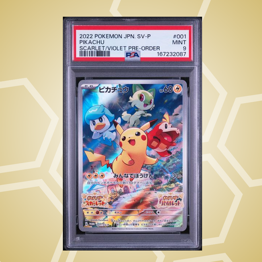 Pikachu – SV Promo JP – PSA 9 (2022)