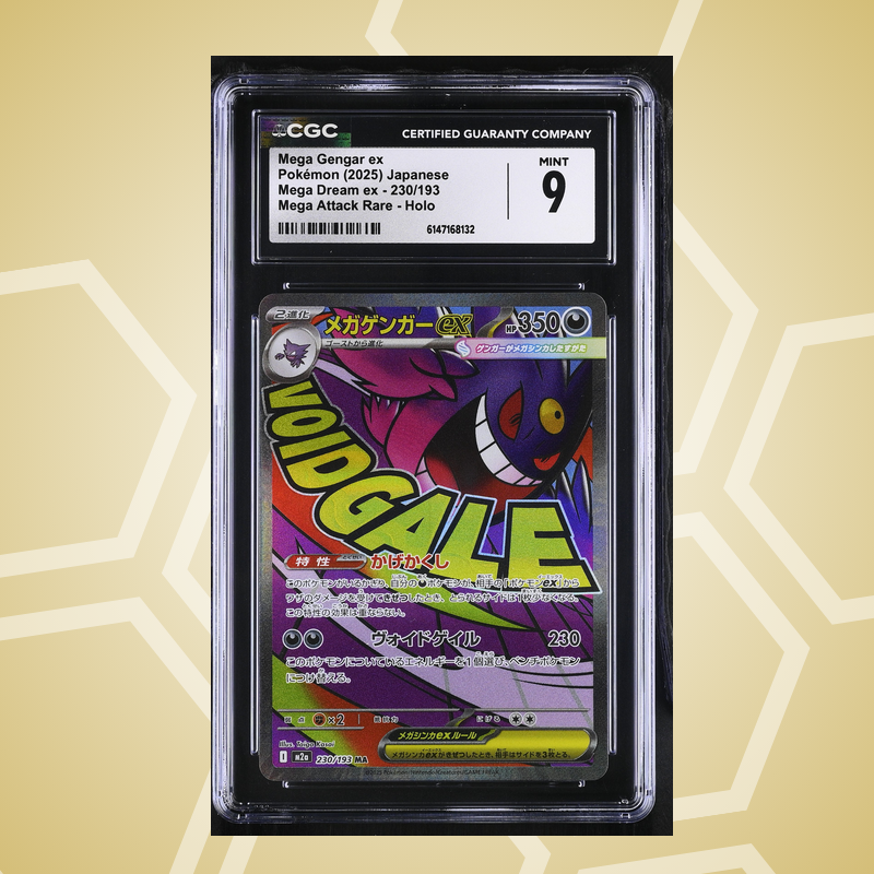 Mega-Gengar ex Mega Attack Rare – Mega Dream ex JP – CGC 9 (2025)