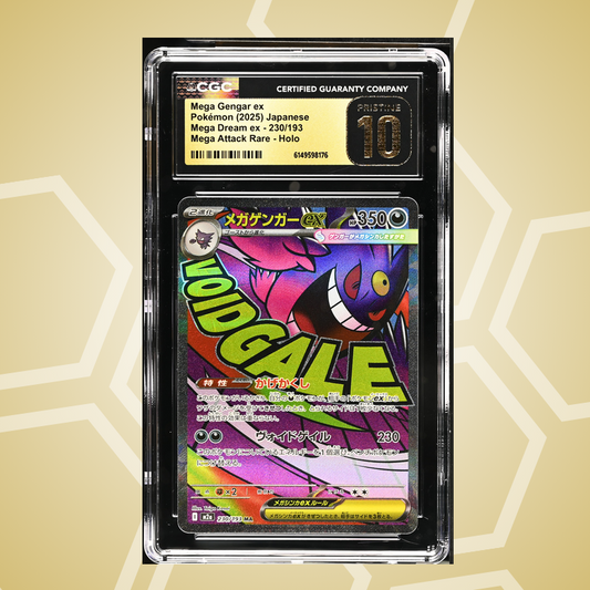 Mega-Gengar ex Mega Attack Rare – Mega Dream ex JP – CGC Pristine 10