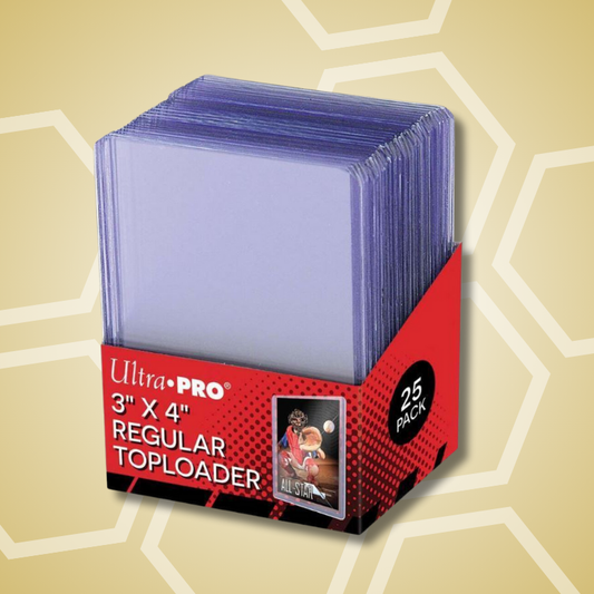 Ultra Pro – Toploader – 3″ x 4″ Clear Regular 25 Stück