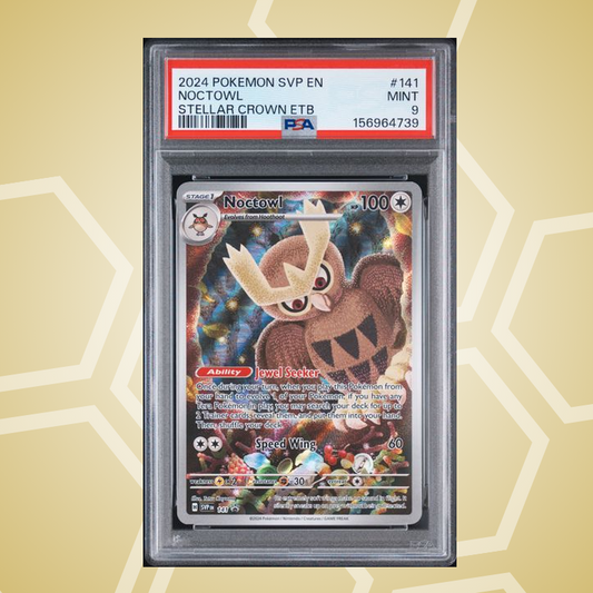 Noctuh (Noctowl) – Svp En-SV Black Star Promo EN – PSA 9 (2024)