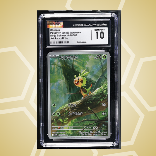 Igamaro (Chespin) Art Rare Holo – Ninja Spinner JP – CGC 10 (2026)
