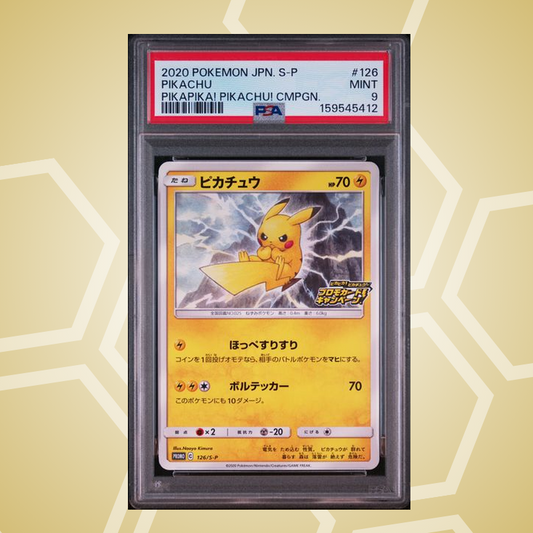 Pikachu – S Promo JP – PSA 9 (2020)