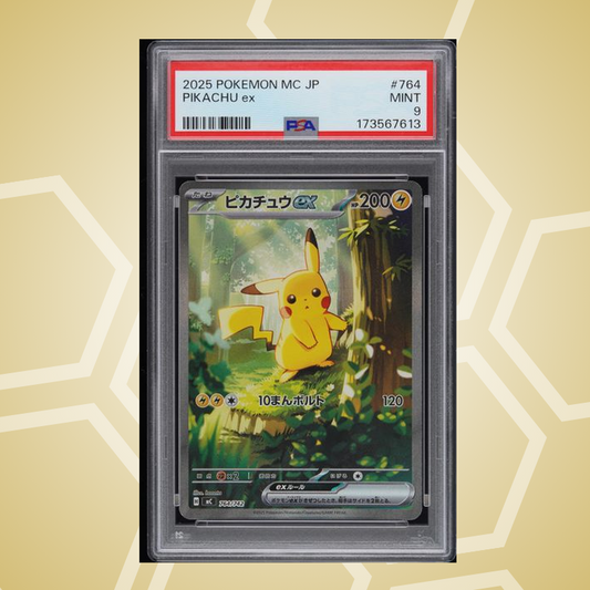 Pikachu ex – Start Deck 100 Battle Collection JP – PSA 9 (2025)