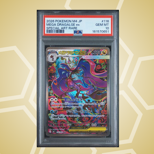 Mega-Tandrak (Dragalge) ex Special Art Rare – Ninja Spinner JP – PSA 10