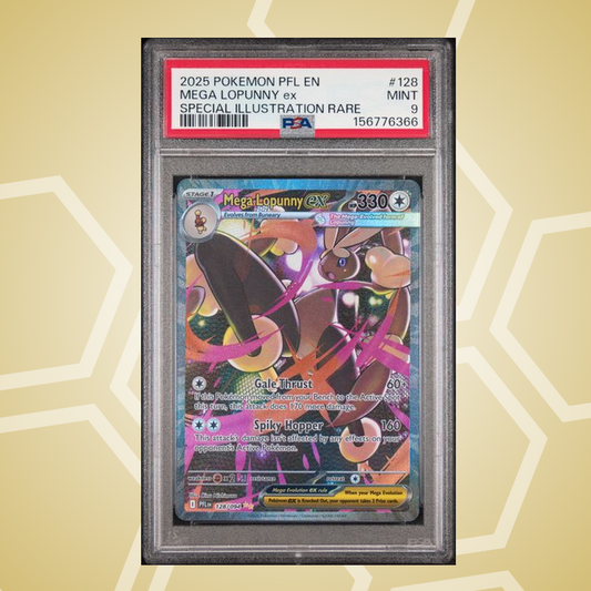 Mega-Schlapor (Lopunny) ex – Pfl En-Phantasmal Flames EN – PSA 9