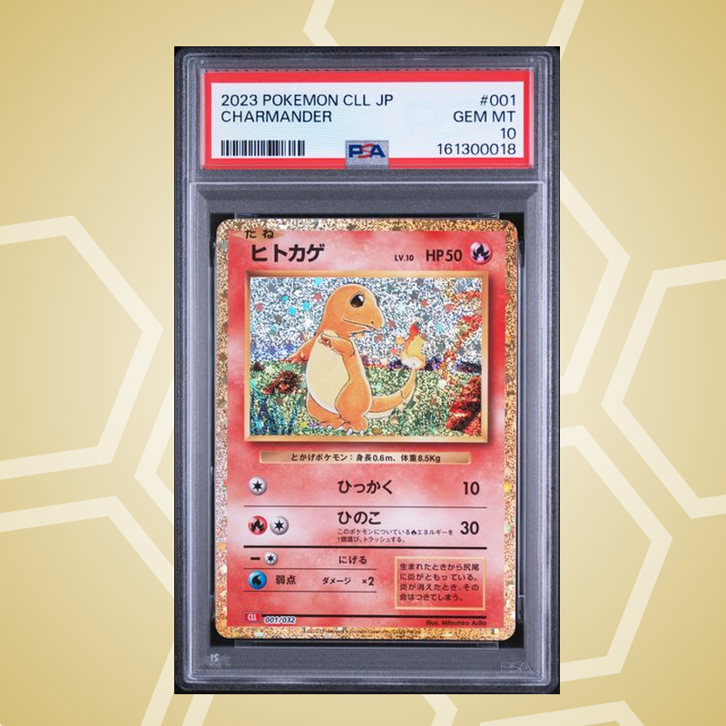 Glumanda (Charmander) – Trading Card Game Classic Charizard & Ho-Oh ex Deck JP – PSA 10