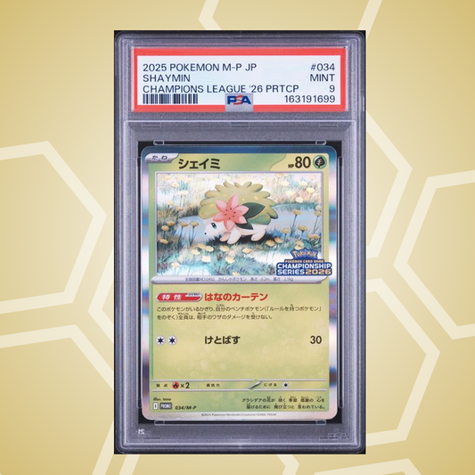 Shaymin – M-P Promo JP – PSA 9 (2025)