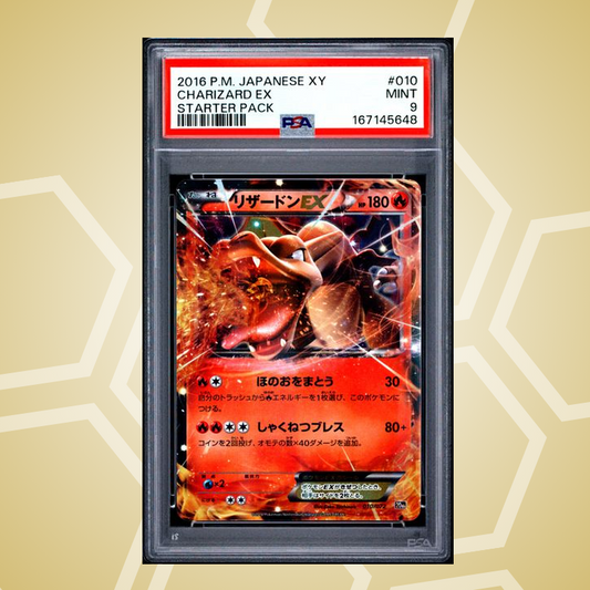 Glurak (Charizard) ex – XY Starter Pack JP – PSA 9 (2016)