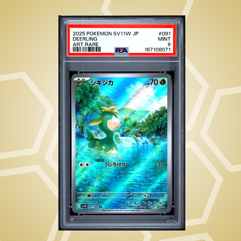 Sesokitz (Deerling) Art Rare – White Flare JP – PSA 9 (2025)