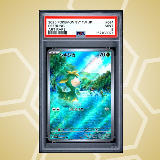 Sesokitz (Deerling) Art Rare – White Flare JP – PSA 9 (2025)