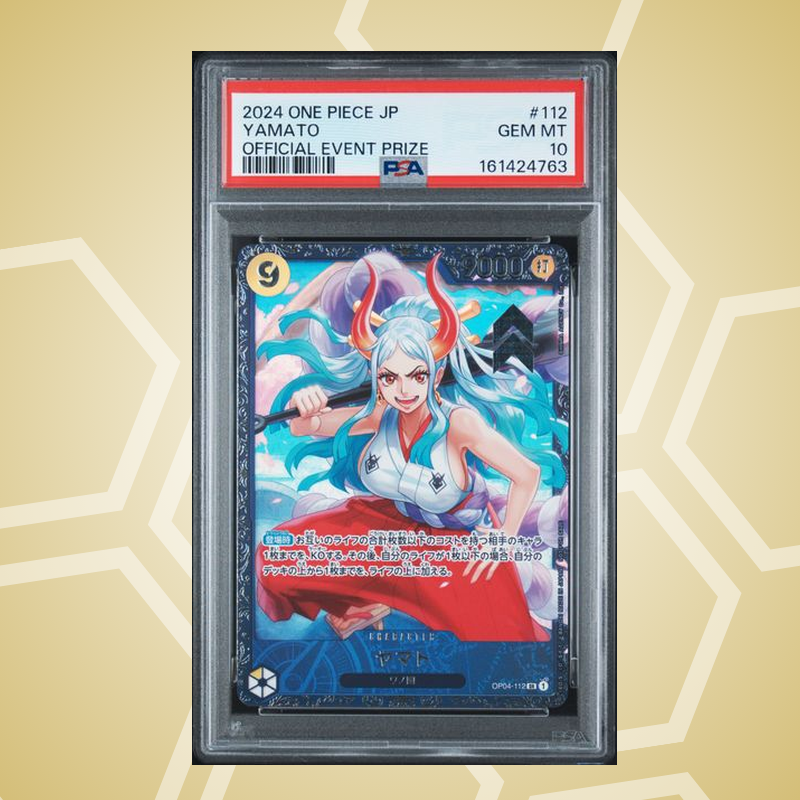 2024 One Piece Japanese Promos #112 Yamato Official Event Prize – PSA 10