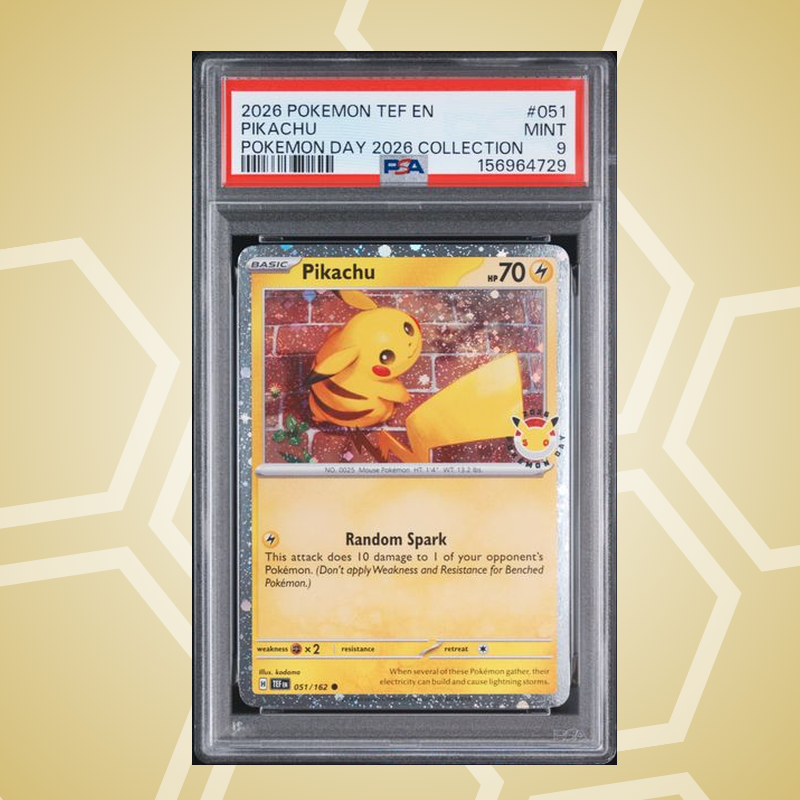 Pikachu – Tef En-Temporal Forces EN – PSA 9 (2026)
