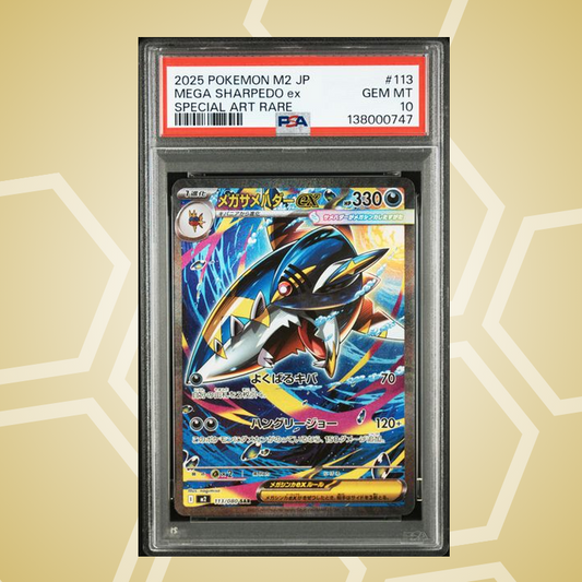 Mega-Tohaido (Sharpedo) ex Special Art Rare – Inferno X JP – PSA 10
