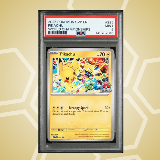Pikachu – Svp En-SV Black Star Promo EN – PSA 9 (2025)